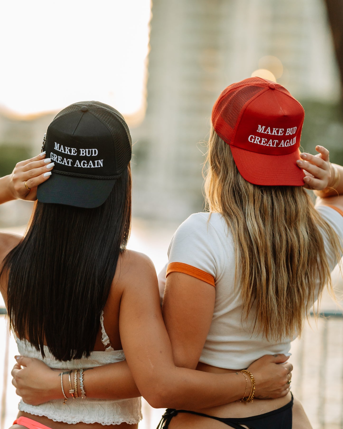 Make Bud Great Again Trucker Hat