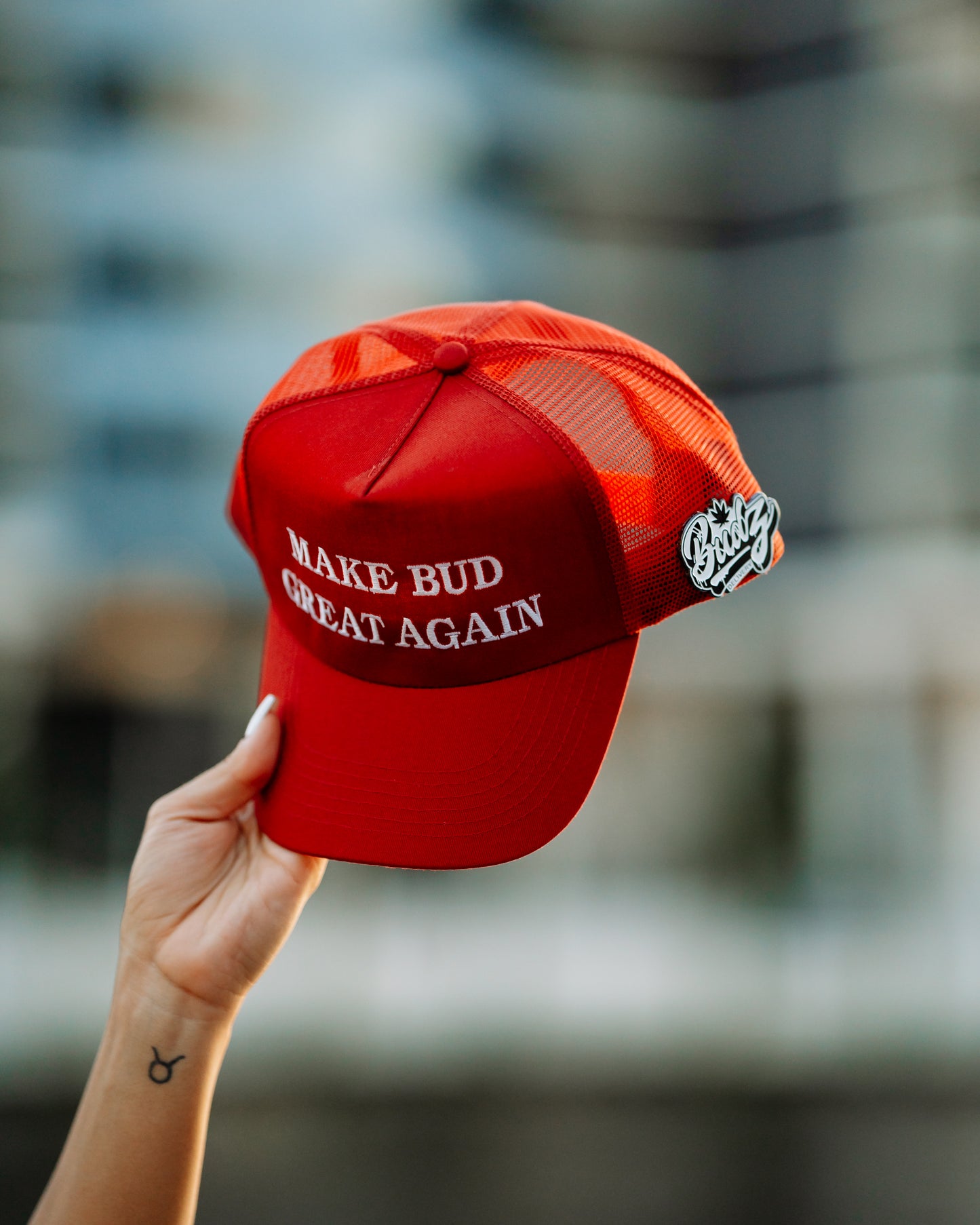 Make Bud Great Again Trucker Hat